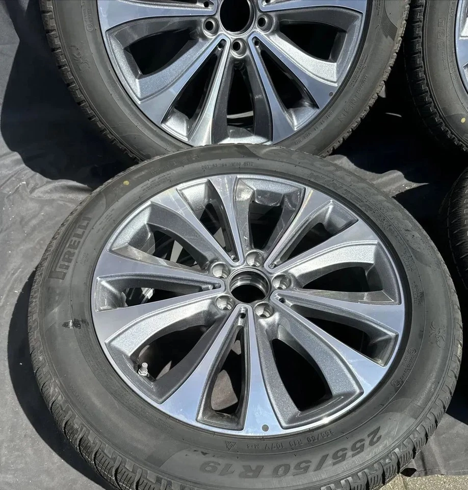 Orig. Winterräder Mercedes GLE-Klasse W167 Alufelgen 255/50R19 MO Pirelli NEU - Bild 4 von 4