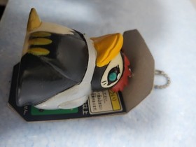 Vintage 1990s SEGA Neon Genesis Evangelion PenPen Soft Keychain GAINAX