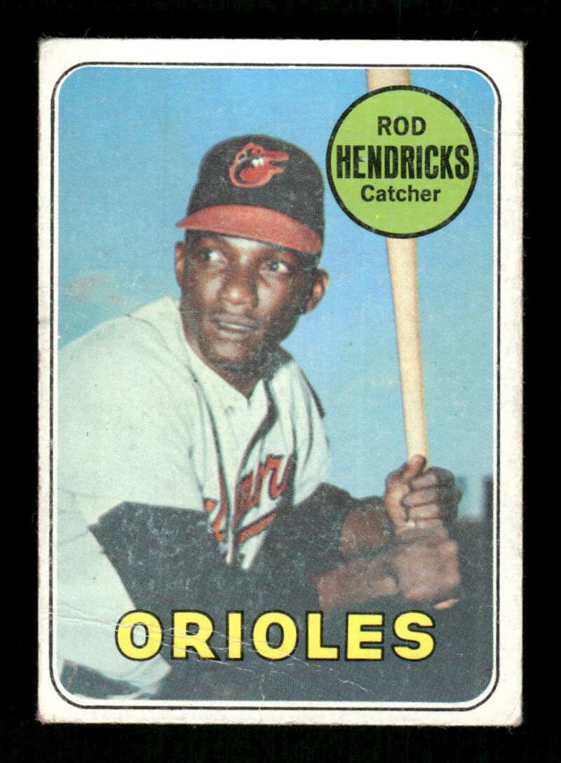 1969 Topps Baseball 277 Rod Hendricks gd   BXCP44-179