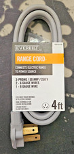 Everbilt 4 ft. 8/3 3-Prong 50 Amp Range Cord