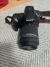 Sony Alpha Series Digital SLR Camera with 18-55mm and 55-200mm Lenses