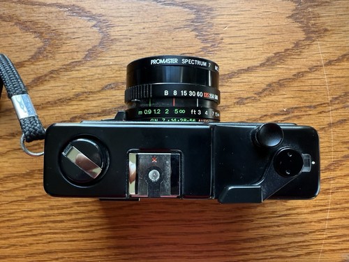 VIVITAR 35ES Rangefinder 35mm film Camera 40mm f1.7 WORKING TESTED CLEAN - Picture 15 of 24