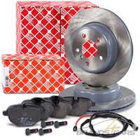 Febi Bremsscheiben Ø330 +BelÄGe +Kontakt Hinten FÜR BMW 5-ER F11 Kombi Touring