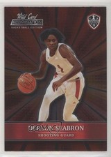 2021-22 Wild Card Alumination Red Chase Dereon Seabron #ABC-21 4r2