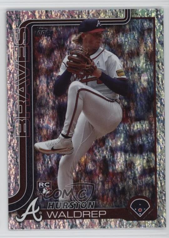 2025 Topps Series 1 Holo Foil Hurston Waldrep #253 19yg