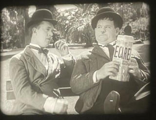 16mm Film Feature: Pack Up Your Troubles Laurel And Hardy 1932 B&W