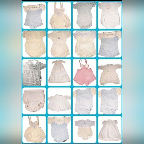 Antique Vintage baby/ toddler/kids clothes and blankets