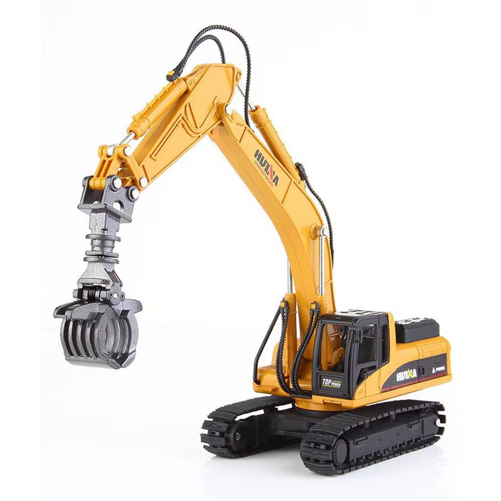 1/50 Scale High Simulation Alloy Toys Die-Cast Pattern Hydraulic Navvy Loader Bu