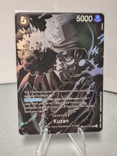 One Piece Kuzan OP10-082 SP Holo Alternative Art Character Card