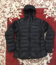 Norrona Lyngen Uomo Nero Large -M Giubbotto Piumino 750 con Cappuccio Hicking