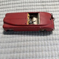 Vintage Distler Tin Packard Red Convertible Made in U.S. Zone Germany