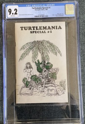 TURTLEMANIA SPECIAL #1-1986-CGC 9.2-TEENAGE MUTANT NINJA TURTLES