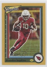 2022 Panini Classics Timeless Tributes Gold /99 DeAndre Hopkins #2 tj1