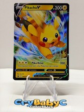 Pokemon Pikachu V SWSH285 Sword & Shield BLACK STAR PROMO