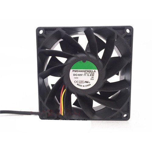 For SUNON PMD4809PMB1-A DC 48V 11.5W 92*92*38MM Cooling fan 3Pin - 第 1/2 張圖片