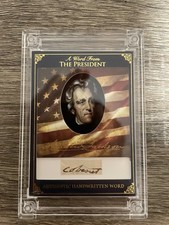 A Word From The President Authentic Handwritten Word Andrew Jackson Sportscards…