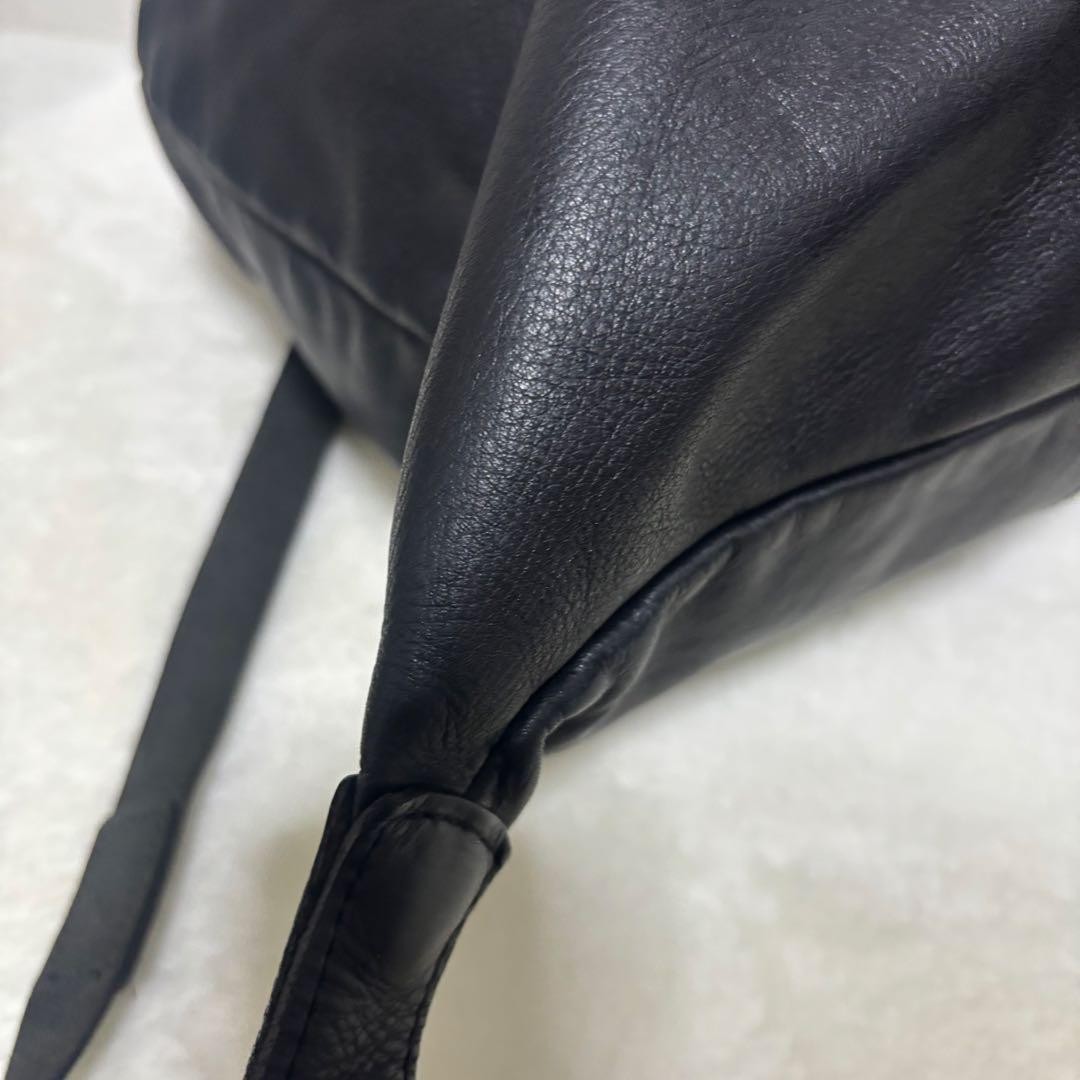 [Extremely Rare] Porter Rucksack Drawstring Leath… - image 9