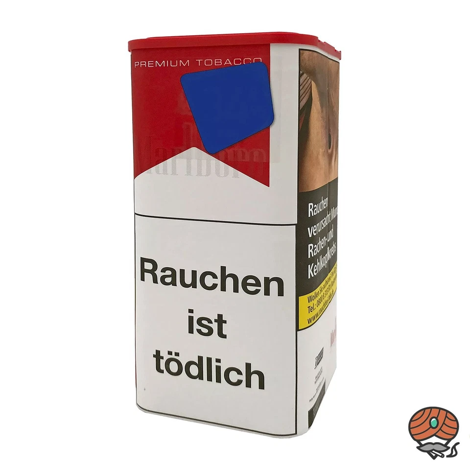Marlboro Rot Tabak XL Dose 2x 155g, Marlboro Rot Filterhülsen, Zubehör - Bild 2 von 4