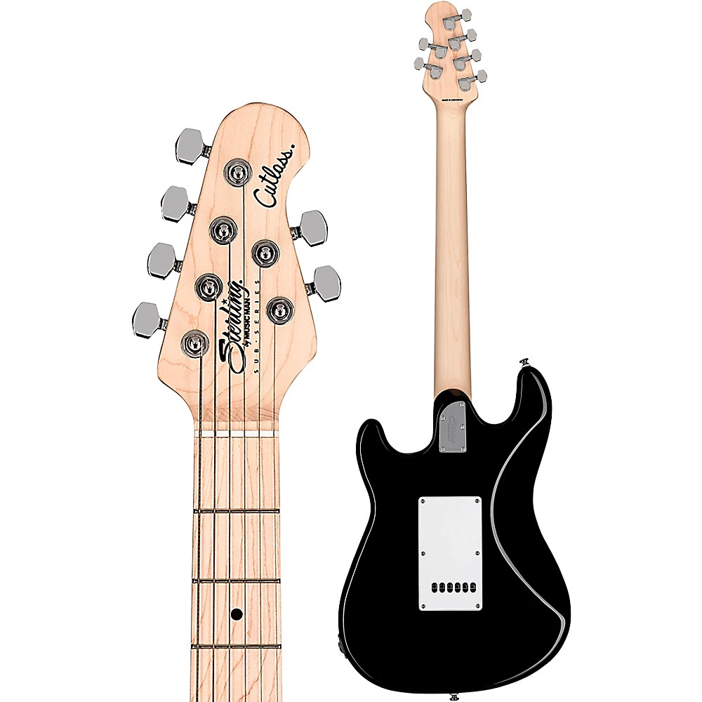 Sterling by Music Man Cutlass CT30 SSS Electric Guitar Black | eBay