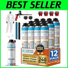 QuickCoat Closed Cell Spray Foam Kit - DIY Insulation Set