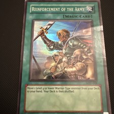 Yugioh - Reinforcement of the Army LOD-028 Super Rare