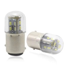 2STK BA15D LED Auto Rücklicht Glühbirne Bremsleuchten  3Farben 10-36V