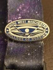South West Manchester College Of Nursing Badge. 1991 - 1995