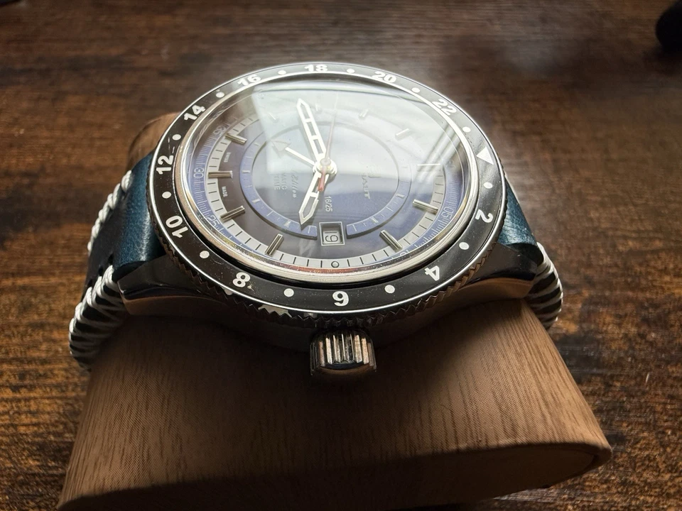 Oceanaut Automático Hecho en Suiza ETA 2893-2 Movimiento Hecho a Mano Correa Foto 4 de 4