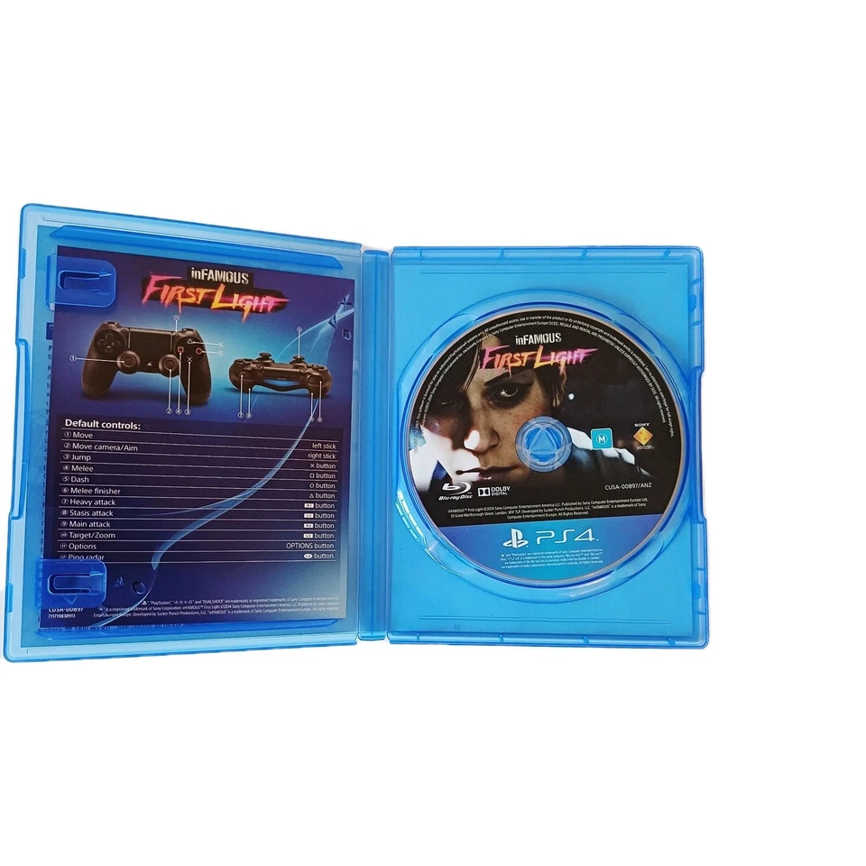 Infamous First Light (PS4, 2014) PAL на английском языке  - Изображение 4 из 4