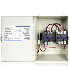 Automatic Transfer Switch, 50 Amp RV, 70A Neutral 120/240 VAC Home Generator wit