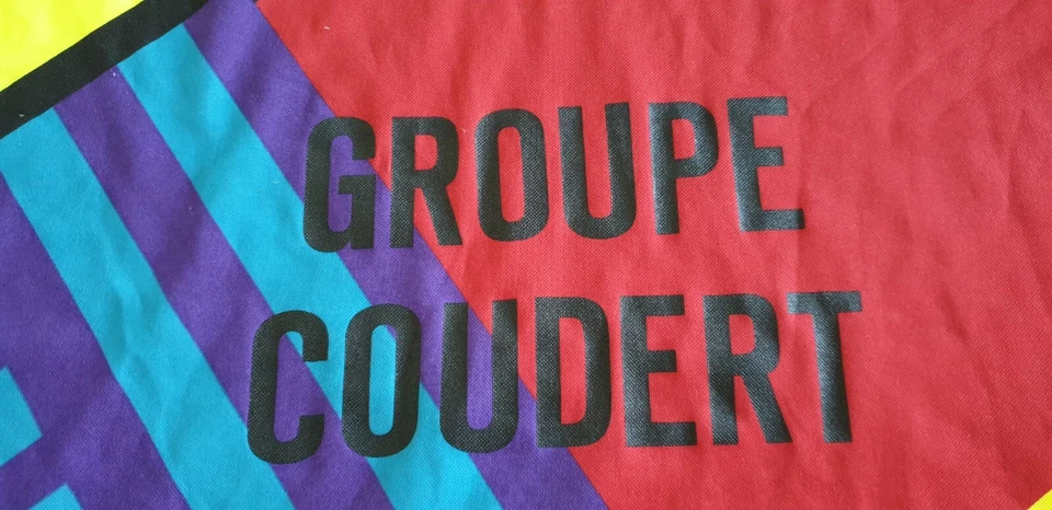 MAILLOT FOOT SPORTING TOULON SCT porté VINTAGE TAILLE XL - Photo 2/4