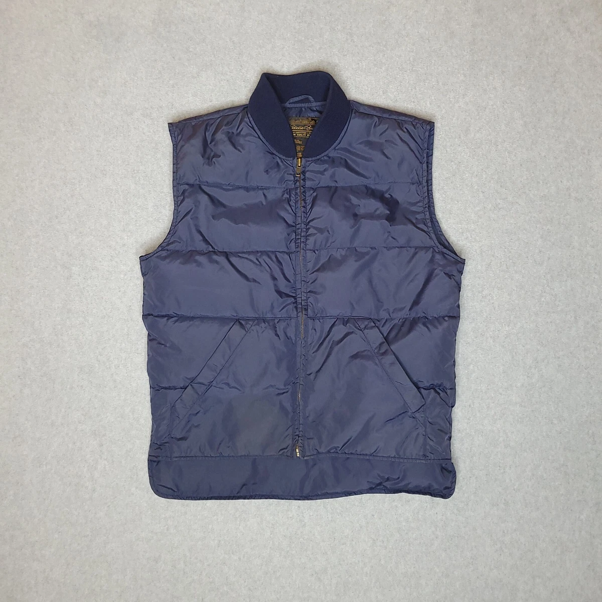 Gilet cargo vintage en jean utilitaire sans manches des années 90 pour homme, taille L