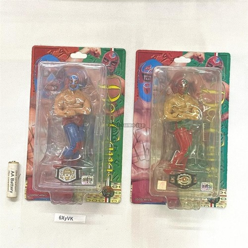 Dos caras FIGURE PRO WRESTLING MEXICO CMLL NJPW Lucha mask Doscaras - Picture 9 of 9