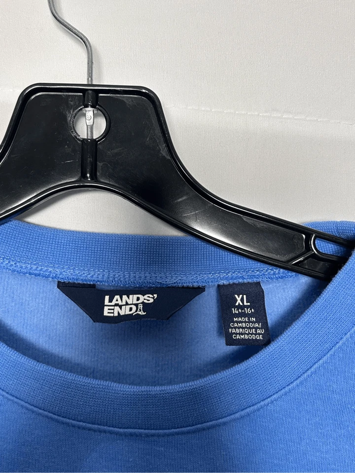Sudadera Lands End talla 14-16 plus. C34-12 Foto 3 de 3