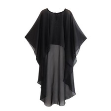 Long Cape Jacket Bridal Wedding Shrug for Evening Dress Women Chiffon Shawl Wrap