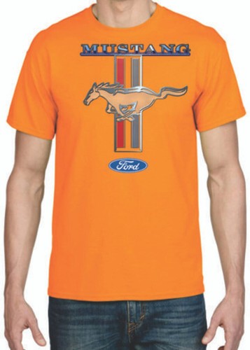 T-Shirt XL 2XL 3XL - Adult DryBlend® - (MUSTANG LOGO) - Picture 5 of 53