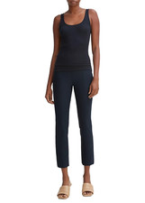 Vince Stitch Front Seam Ponte Legging Pants Womens Sz L Coastal Blue Stretch