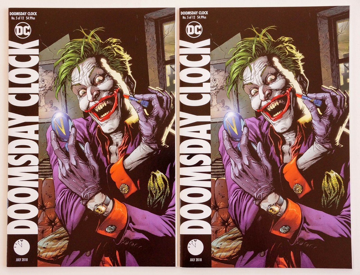 Doomsday Clock #5B Lot (2 copies) 2018 DC Comics, Joker