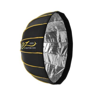 Glow EZ Lock Round Dish - Silver