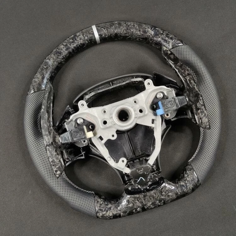 Volante de fibra de carbono apto para Lexus IS250 IS350 IS F con cubierta 2006+ Foto 4 de 4