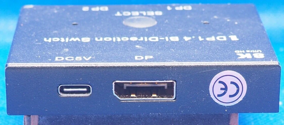 DisplayPort Switch, 16K DisplayPort Splitter 2 in 1 Out DisplayPort - Image 4 of 4