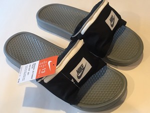 nike benassi jdi fanny pack slides