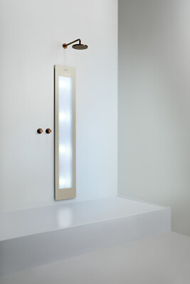 Sunshower Round Line Large Plus Sand IR + UV (H185 x B33 x T12 cm)