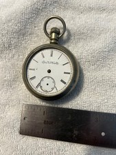Antique Elgin Pocket Watch 1 Oresilver