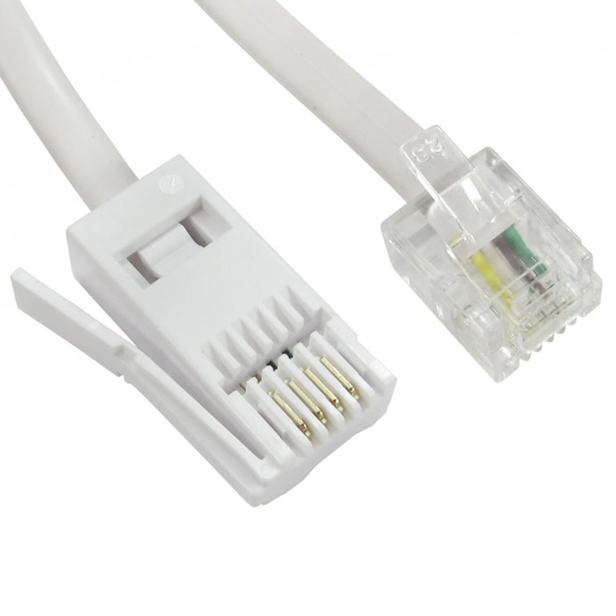 Câble De Ligne Téléphonique BT 431A Plug À RJ11 6P4C Croisé Pour Modem