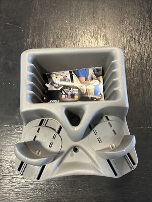 Spill Master Mini Console Car Adjustable Locking Drink Holder cd Hot Rod Chevy
