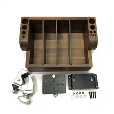 HollyWoodworks 1ST AC Walnut Front Box Kit with Accessories
