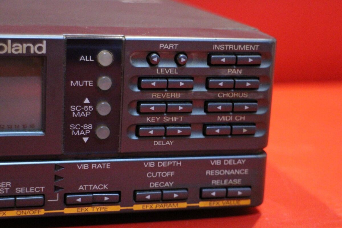 USED Roland SC-88Pro SC 88 Pro Sound Canvas Module Synth USED Roland SC-88Pro SC 88 Pro Sound Canvas Module Synth