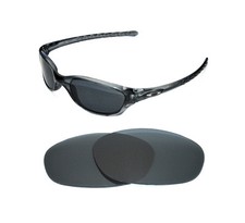 NEW POLARIZED BLACK REPLACEMENT LENS FOR OAKLEY FIVES 2.0 SUNGLASSES