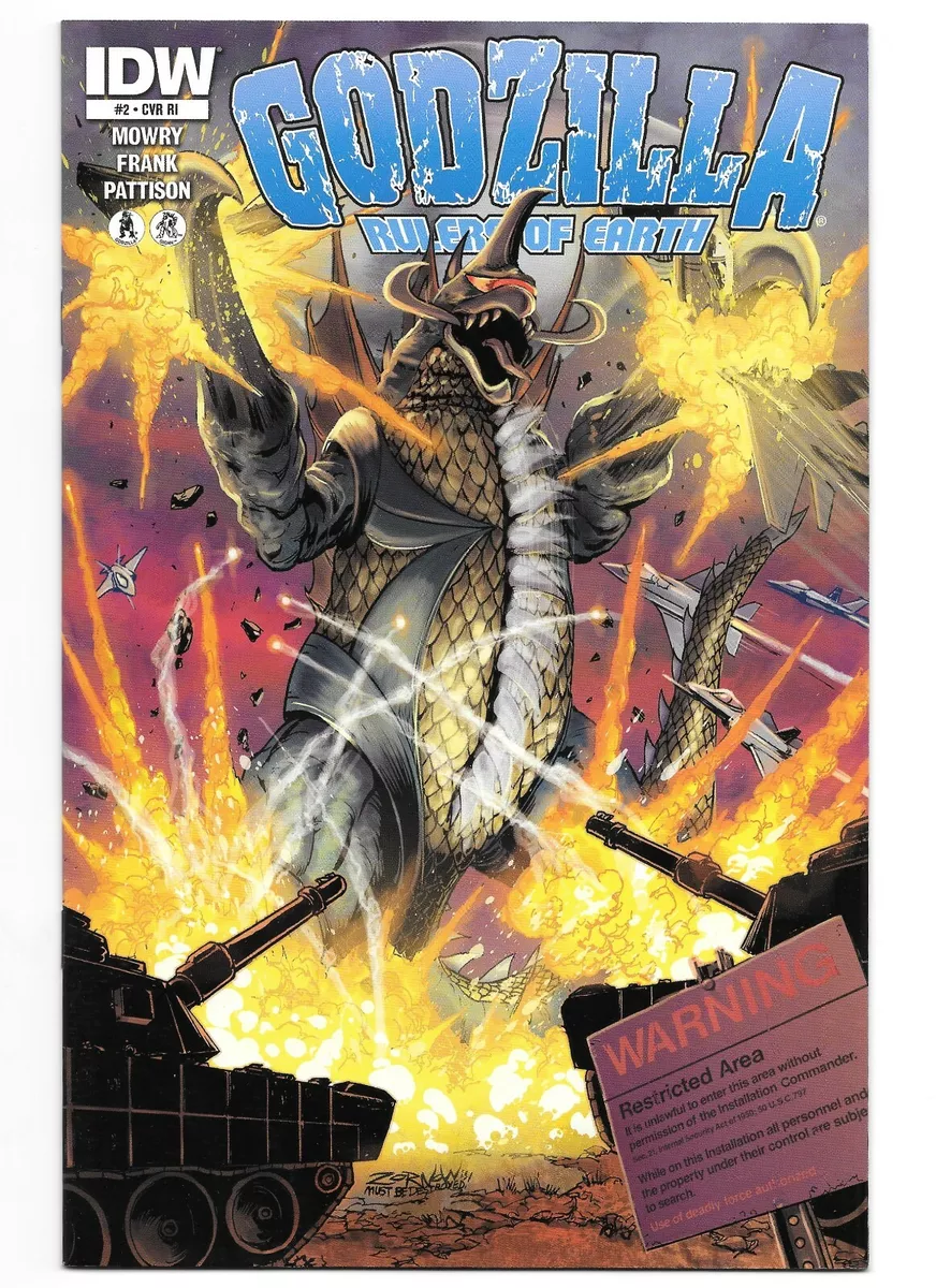 GODZILLA RULERS OF EARTH #2 - IDW - RI ZORNOW RETAIL INCENTIVE VARIANT